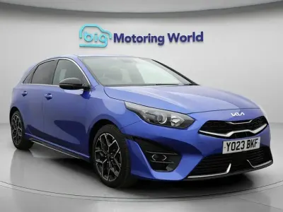 Used Kia Ceed GT-Line 158 HP (116 kW) 2023 Blue Hatchback