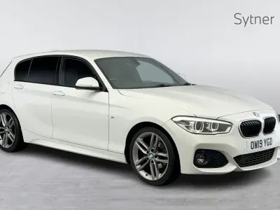 Used BMW 118 M Sport 148 HP (108 kW) 2019 White Hatchback