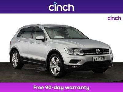 Silver Used 2020 VW Tiguan Match SUV | £17,749 (Good price)
