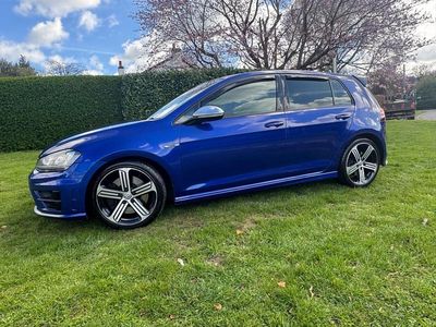 Used VW Golf VII R 2016 Blue Hatchback