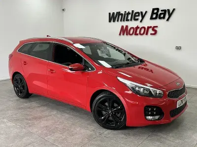 Used Kia Ceed GT-Line 136 HP (100 kW) 2018 Red Hatchback