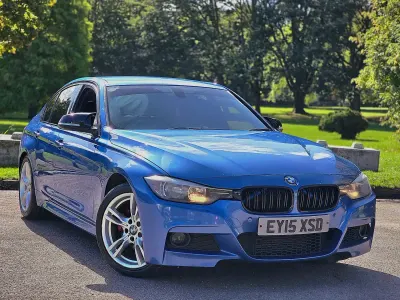 Used BMW 325 M Sport 218 HP (160 kW) 2015 Blue Sedan