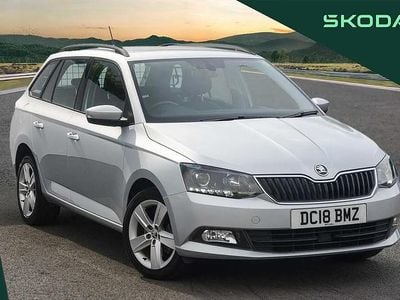 Brilliant silver metallic Used 2018 Skoda Fabia SE L Estate | £9,995 (Fair price)