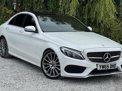 White Used 2016 Mercedes C250 AMG Line Premium Plus Sedan | £9,799 (Fair price)
