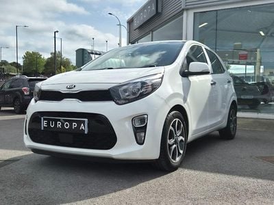 Used Kia Picanto 84 HP (61 kW) 2018 White Hatchback