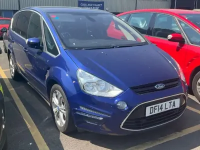 Used Ford S-MAX Titanium 163 HP (119 kW) 2014 Blue MPV