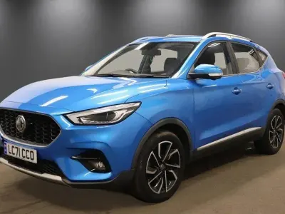 Used MG ZS Exclusive 111 HP (81 kW) 2021 Blue SUV
