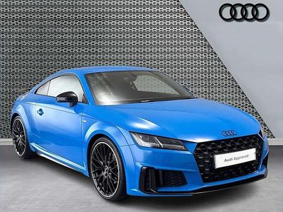Used Audi TT Black Edition 194 HP (142 kW) 2023 Blue Coupe