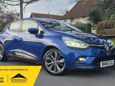 Gebraucht Renault Clio IV Dynamique 120 PS (88 kW) 2016 Blau Kleinwagen