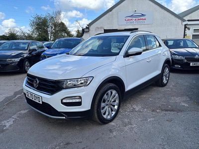 Used VW T-Roc SE 115 HP (84 kW) 2020 White SUV