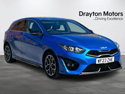 Used Kia Ceed GT GT-Line 158 HP (116 kW) 2023 Blue Hatchback