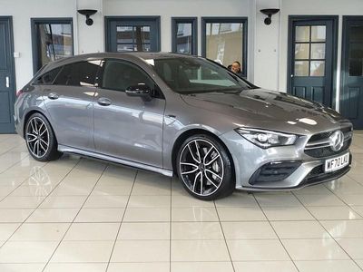 Grey Used 2020 Mercedes CLA35 AMG Shooting Brake Premium Estate | £25,970