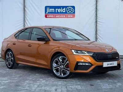 Used Skoda Octavia vRS 2022 Orange Hatchback