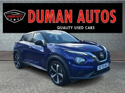 Używany Nissan Juke Tekna 114 KM (83 kW) 2020 Niebieski SUV