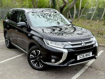 Used Mitsubishi Outlander P-HEV 2016 Black Estate
