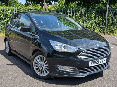 Used Ford C-MAX Titanium 125 HP (91 kW) 2016 Black MPV
