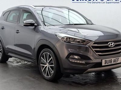 Grey Used 2018 Hyundai Tucson GO! SUV | £14,650 (Good price)