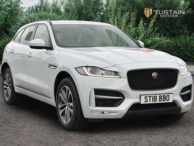 Begagnad Jaguar F-Pace R-Sport 180 HK (132 kW) 2018 Vit SUV