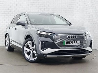 Used Audi Q4 e-tron S-Line 125 kW (170 HP) 2021 Grey SUV