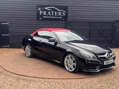 Used Mercedes E400 AMG 333 HP (244 kW) 2014 Black Cabriolet