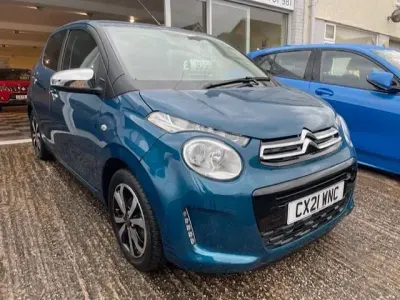 Używany Citroën C1 Shine 2021 Zielony Hatchback