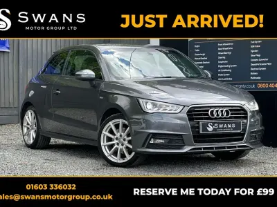 Used Audi A1 S-Line 2016 Grey Hatchback