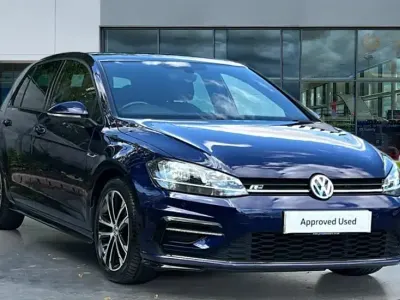 Used VW Golf VII R-line 150 HP (110 kW) 2018 Blue