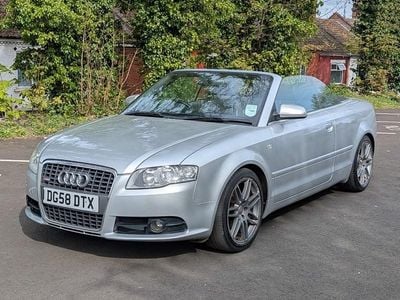 Used Audi A4 Cabriolet S-Line 2008 Silver Cabriolet