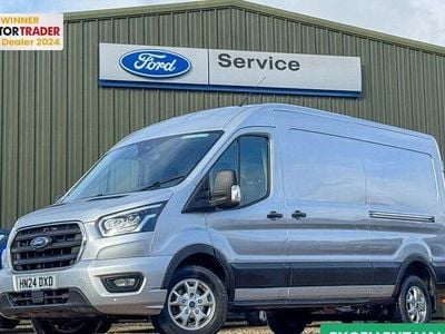Begagnad Ford Transit Limited 170 HK (125 kW) 2023 Silver Van
