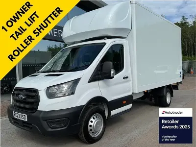 Käytetty Ford Transit S 130 HP (95 kW) 2023 Valkoinen Avoauto