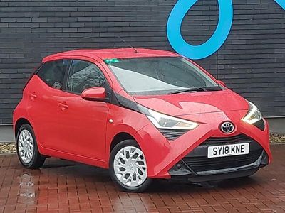 Red Used 2018 Toyota Aygo X-play Hatchback | £7,998 (Fair price)