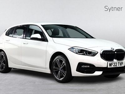 Used BMW 118 Sport Line 136 HP (100 kW) 2022 White Hatchback