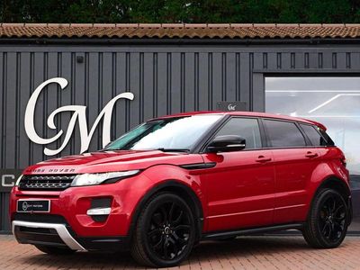 Red Used 2011 Land Rover Range Rover evoque Dynamic SUV | £6,490 (Fair price)