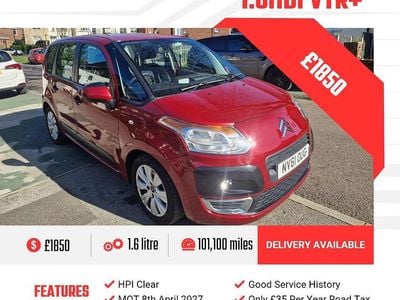 Used Citroën C3 Picasso VTR Sport 2012 Red MPV
