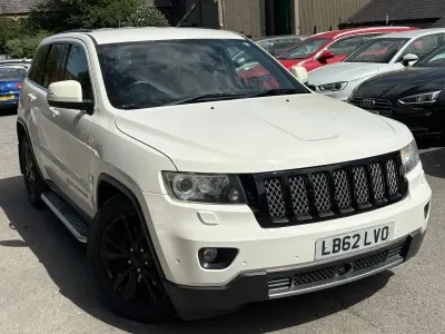 Used Jeep Grand Cherokee Limited 237 HP (174 kW) 2012 White SUV