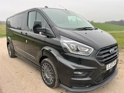 Used Ford Transit Custom Limited 170 HP (125 kW) 2023 Black Van