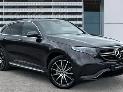 Usado Mercedes EQC400 AMG line 300 kW (408 HP) 2023 Cinzento SUV