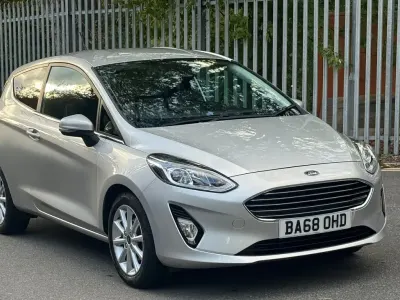 Used Ford Fiesta Titanium 125 HP (91 kW) 2019 Silver Hatchback