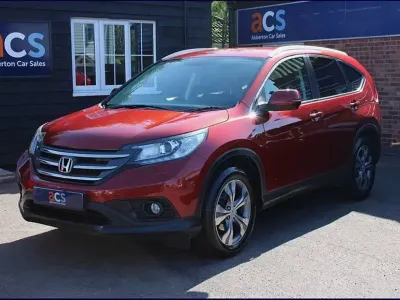 Begagnad Honda CR-V SR 155 HK (114 kW) 2014 Röd SUV