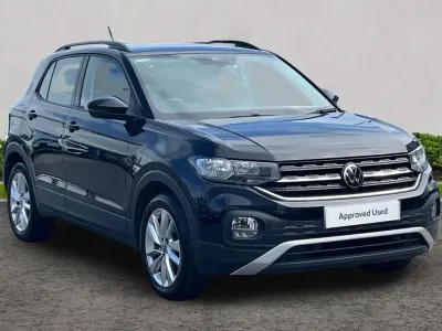 Used VW T-Cross SE 113 HP (83 kW) 2021 Black SUV