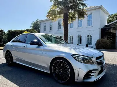 Used Mercedes C43 AMG Premium 390 HP (286 kW) 2018 Silver Sedan