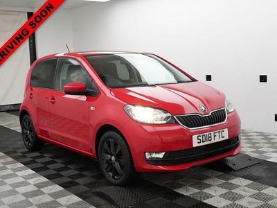 Used Skoda Citigo Colour Edition 60 HP (44 kW) 2018 Red Hatchback