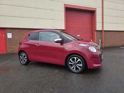 Used Citroën C1 Flair 82 HP (60 kW) 2018 Red Hatchback