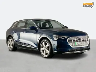 Used Audi e-tron Advanced 230 kW (313 HP) 2021 Blue SUV