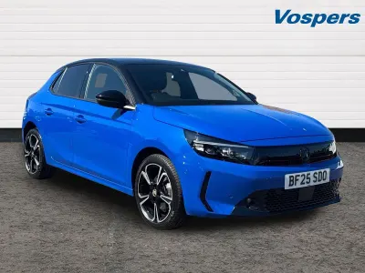 Used Vauxhall Corsa Ultimate 100 HP (73 kW) 2025 Blue Hatchback