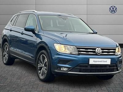Blue Used 2018 VW Tiguan Allspace SE SUV | £18,990 (Good price)