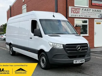 Used Mercedes Sprinter Progressive 150 HP (110 kW) 2022 White Van