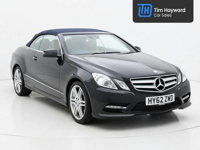 Black Used 2012 Mercedes E350 AMG Cabriolet | £12,980 (Expensive)