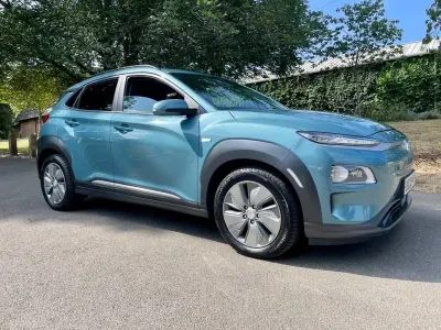 Used Hyundai Kona Premium SE 150 kW (204 HP) 2020 Blue SUV