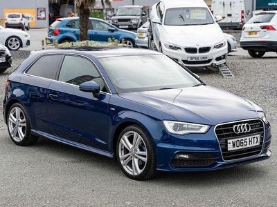 Blue Used 2016 Audi A3 S-Line Hatchback | £10,995 (Good price)